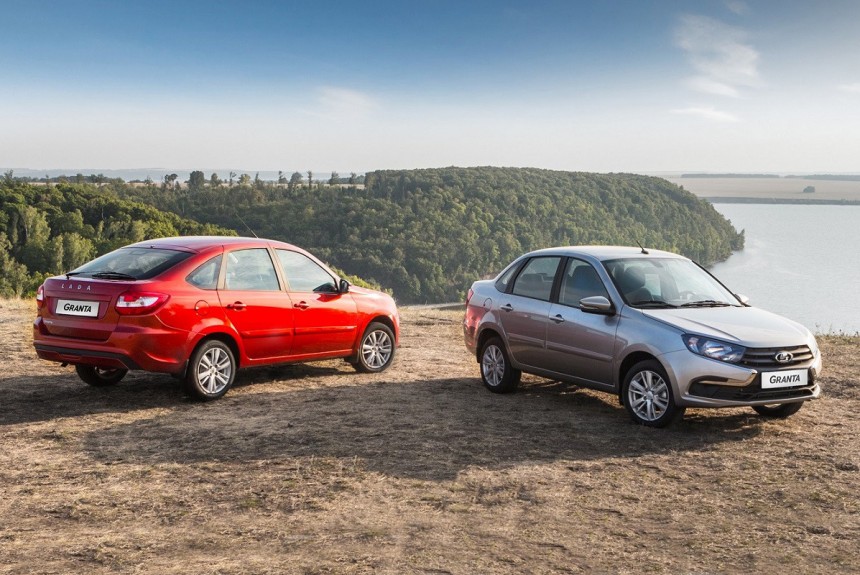 Упрощенная Лада Гранта обзавелась кондиционером