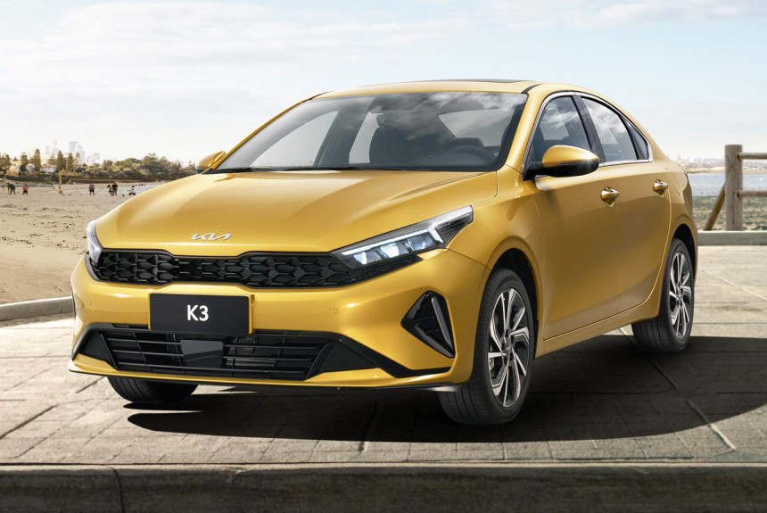 Обновленный седан Kia K3: больше сенсоров для Cerato Обновленный седан Kia K3: больше сенсоров для Cerato