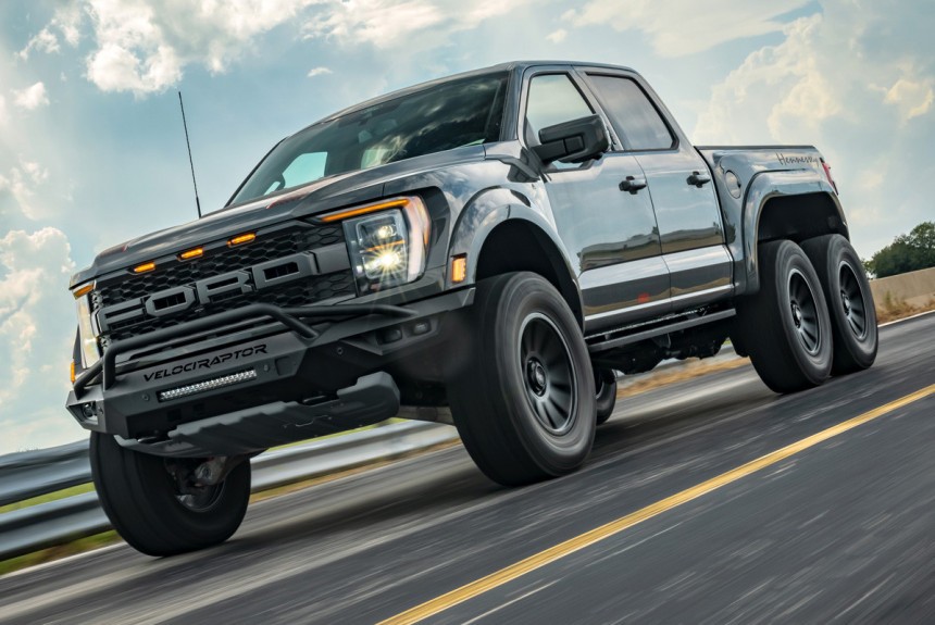 Дебютировал новый Hennessey VelociRaptor 6&times;6 на базе Форда