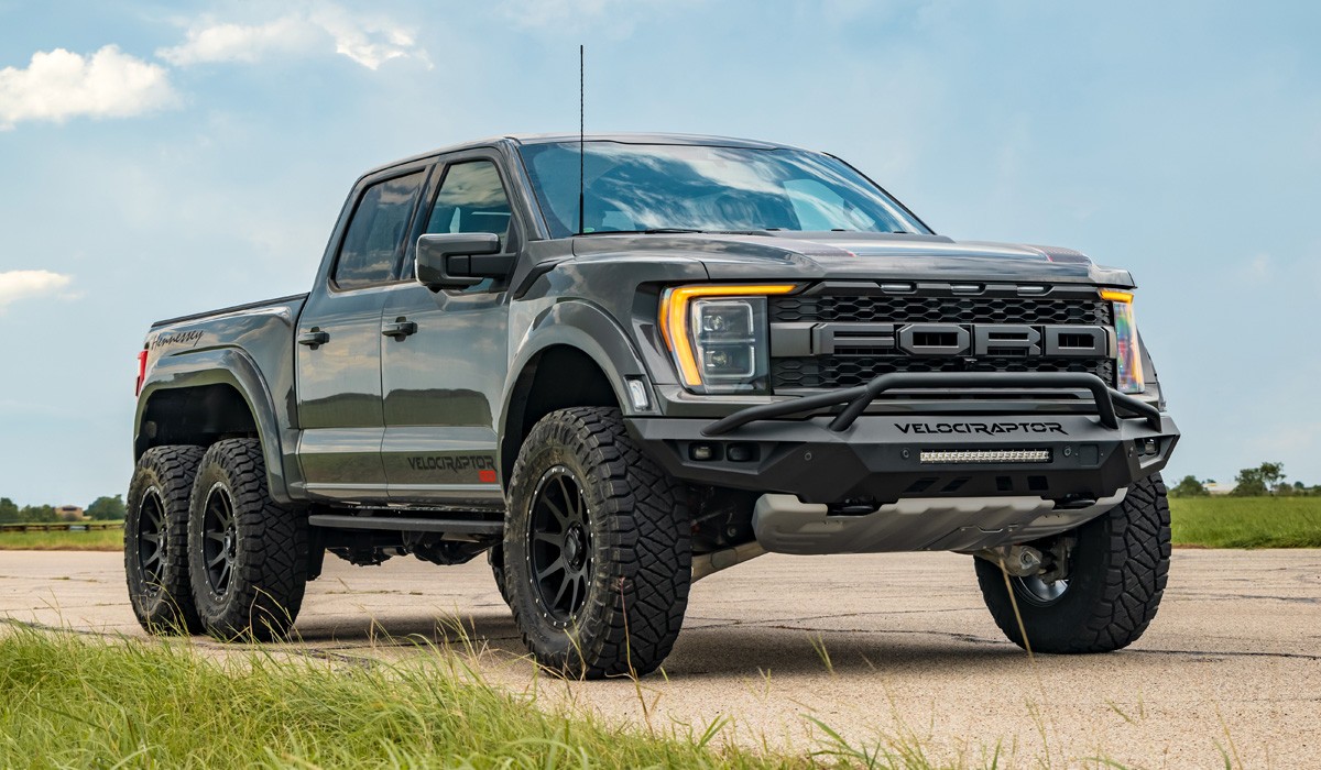 Дебютировал новый Hennessey VelociRaptor 6&times;6 на базе Форда