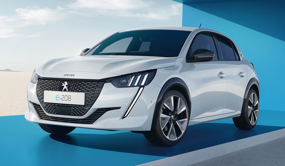 Peugeot e-208 модернизирован перед рестайлингом семейства