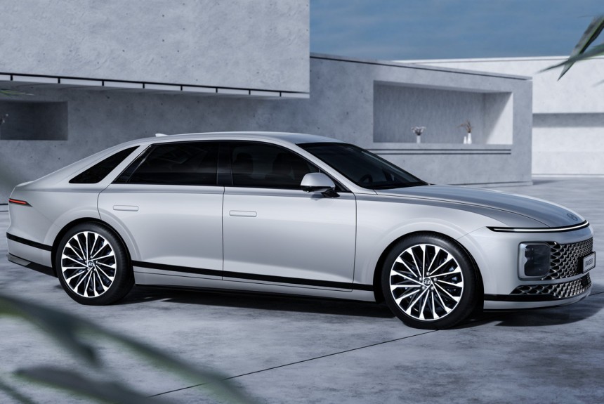 Рассекречен новый седан Hyundai Grandeur