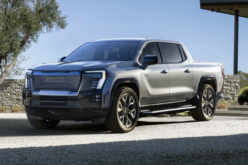 Пикап GMC Sierra EV дебютировал в топ-версии