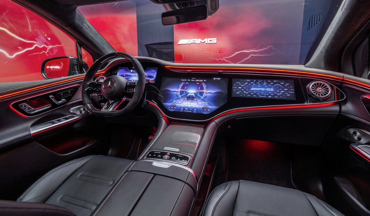 Представлен электрический кроссовер Mercedes-Benz EQE SUV Представлен электрический кроссовер Mercedes-Benz EQE SUV