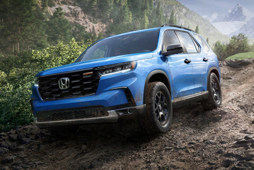 Представлен кроссовер Honda Pilot четвертого поколения