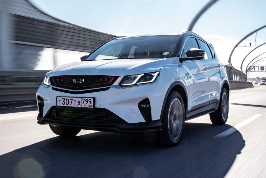 Geely Coolray первым в России обзавелся телематикой G-Link