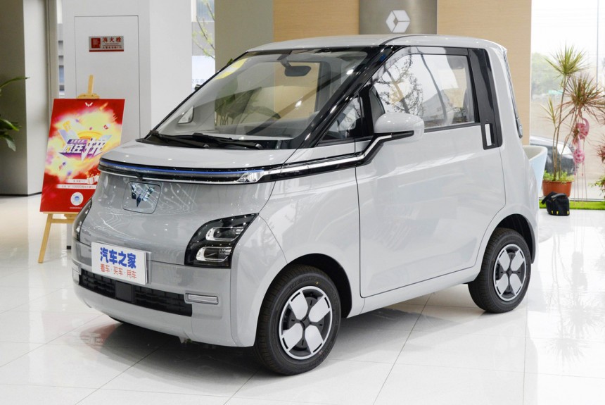 Новый микрокар Wuling Air ev: для двоих или четверых Новый микрокар Wuling Air ev: для двоих или четверых