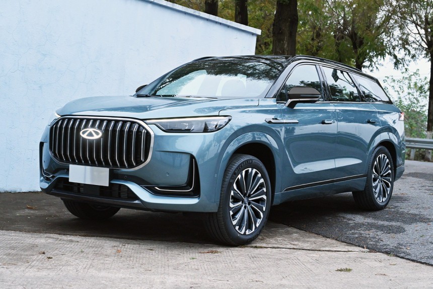 Флагманский Chery Tiggo 9: первые фотографии Флагманский Chery Tiggo 9: первые фотографии