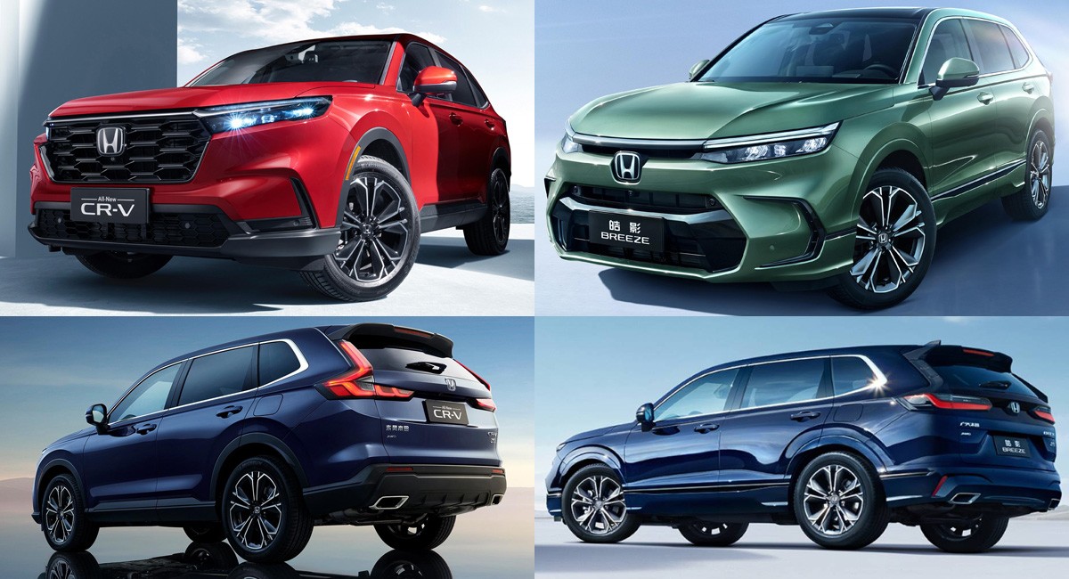 Кроссовер Honda Breeze сменил поколение вслед за CR-V Кроссовер Honda Breeze сменил поколение вслед за CR-V