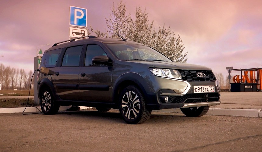 Построен первый электромобиль Лада е-Ларгус