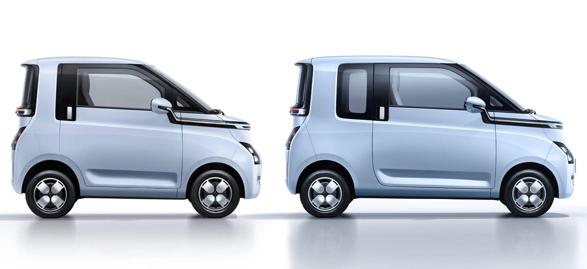 Новый микрокар Wuling Air ev: для двоих или четверых Новый микрокар Wuling Air ev: для двоих или четверых