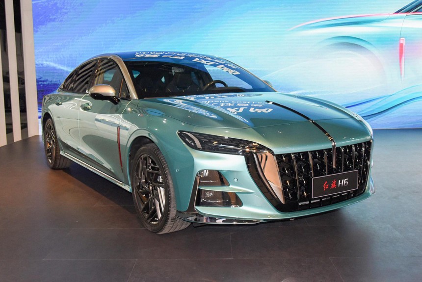 Представлен большой лифтбек Hongqi H6