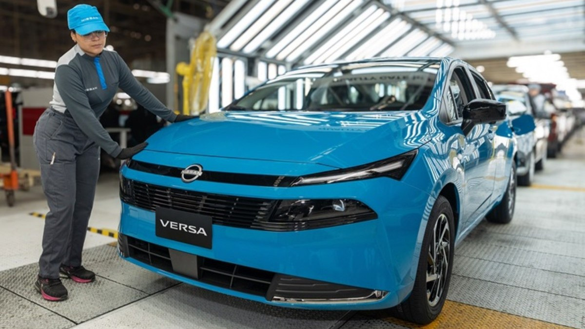 Новый седан Nissan Versa впервые показан официально