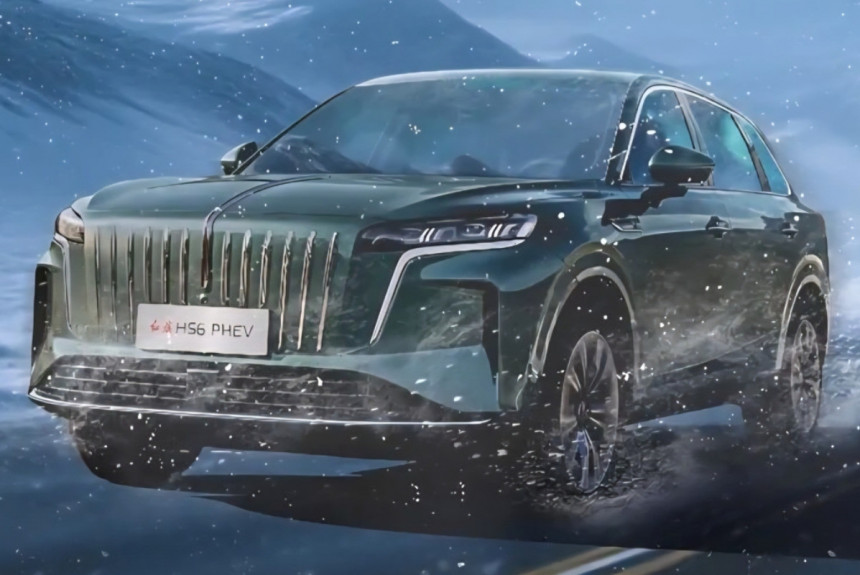 Гибрид Hongqi HS6 показал рекордную зимнюю дальнобойность 