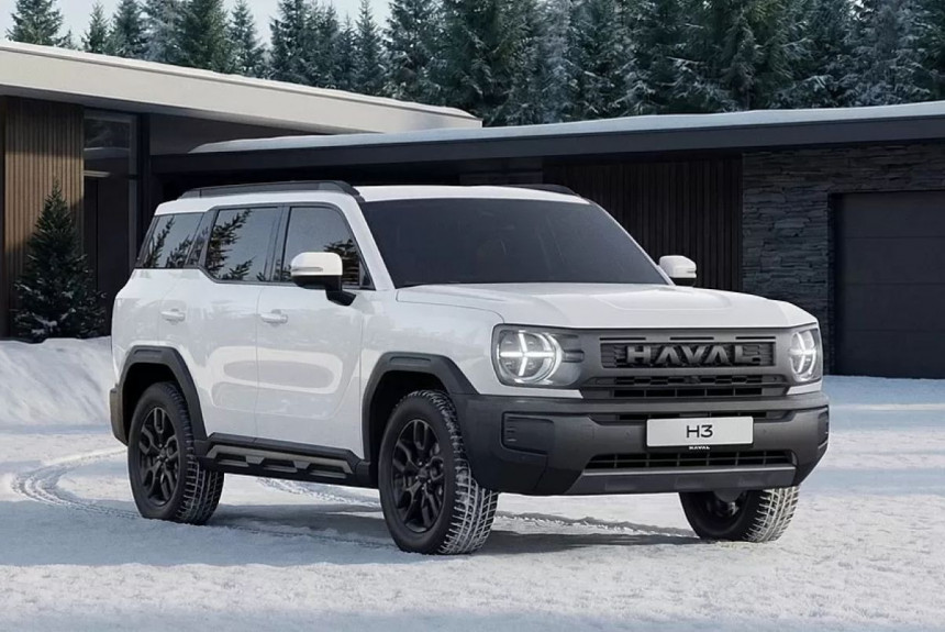 Обновленный Haval H3: коррекция внешности и комплектаций Обновленный Haval H3: коррекция внешности и комплектаций