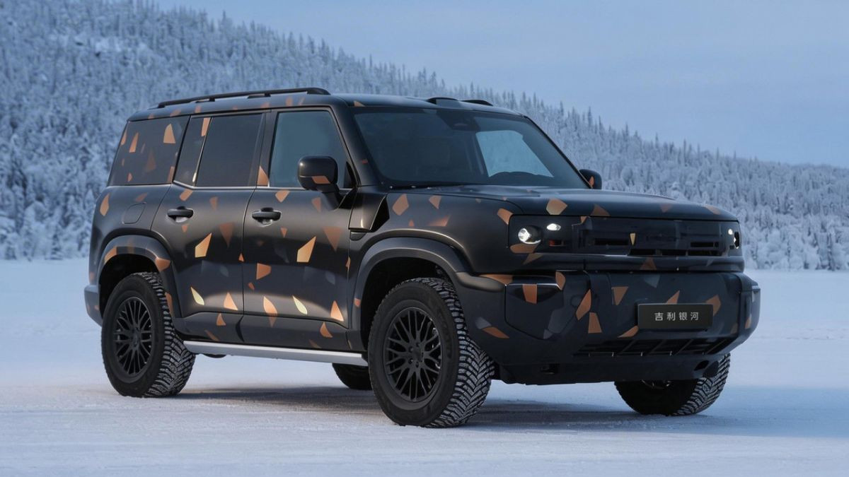 Брутальный кроссовер Geely Galaxy Cruiser приготовился к дебюту