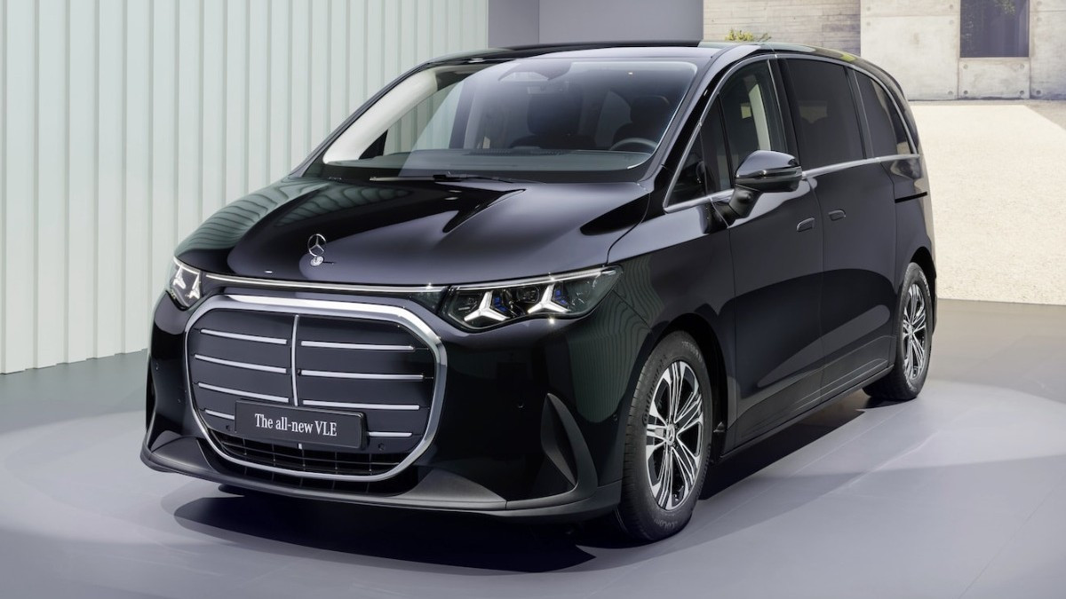 Представлен роскошный электровэн Mercedes-Benz VLE