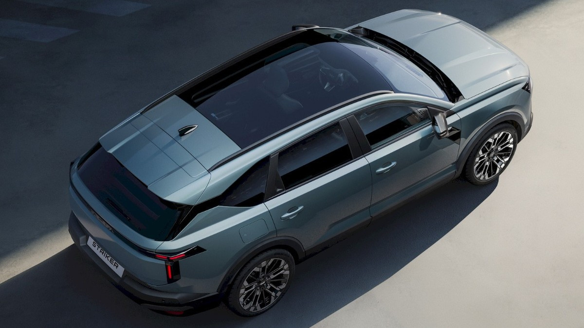 Показан среднеразмерный универсал Dacia Striker