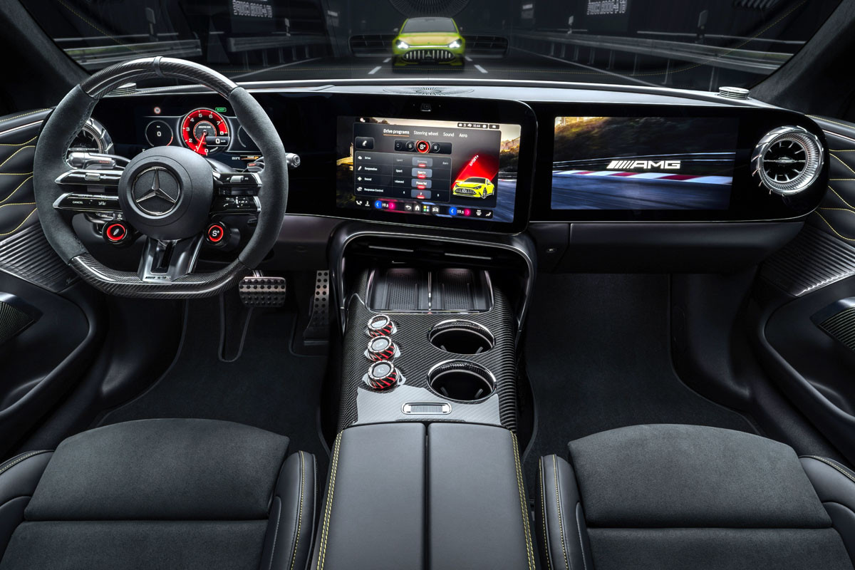 Mercedes представил самый мощный электромобиль от AMG