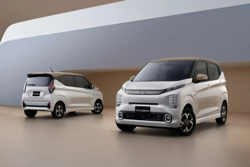 Обновлен электрический кей-кар Mitsubishi eK X EV Обновлен электрический кей-кар Mitsubishi eK X EV