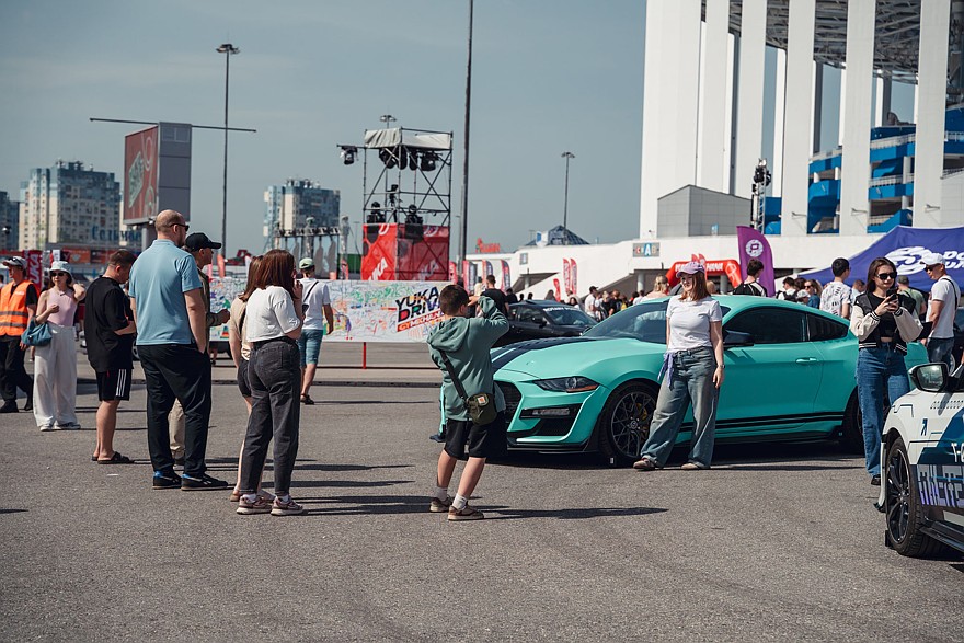 21 июня «Газпром Арена» впервые станет площадкой для соревнований Yuka Drive Gymkhana