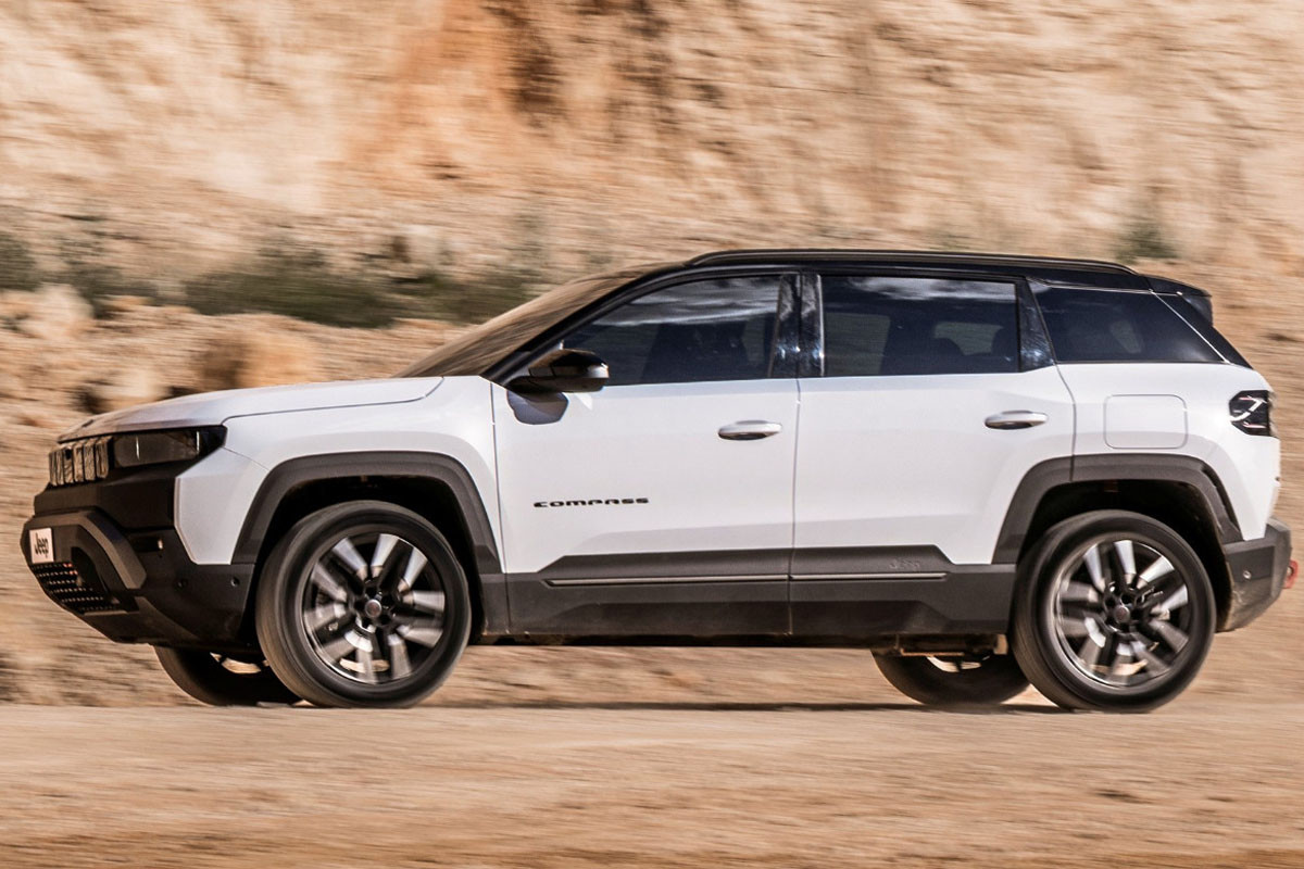 Электрокроссовер Jeep Compass 4xe добрался до Европы