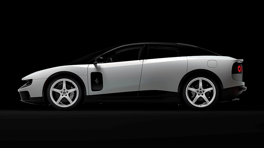 Весь в белом и за миллион: «нулевой» Ferrari Luce продадут на аукционе