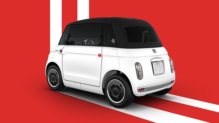 Fiat подготовил спецверсию Topolino Sport и концепт Multiplina