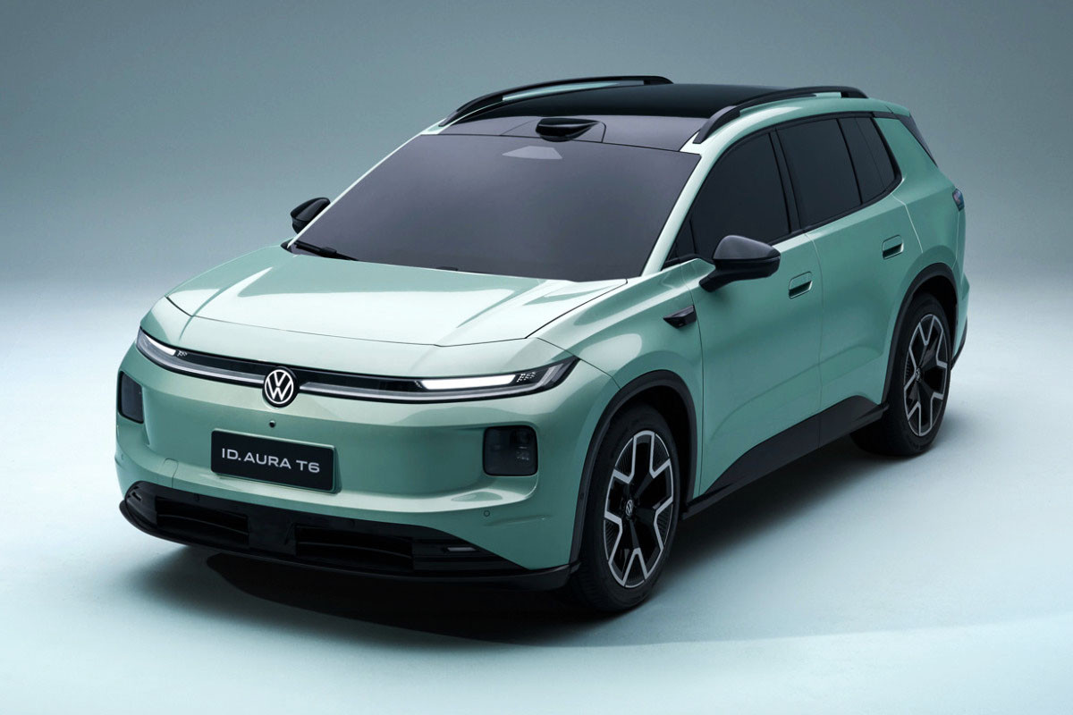 Электромобили Volkswagen ID.Unyx 09 и ID.Aura T6 для Китая: новые подробности