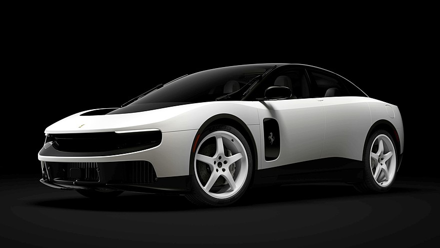 Весь в белом и за миллион: «нулевой» Ferrari Luce продадут на аукционе