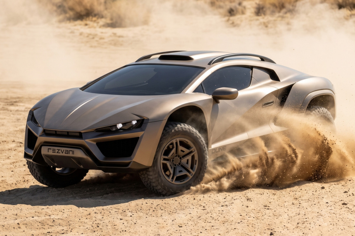 Huracan на стероидах: Rezvani Motors представила внедорожный суперкар Dune