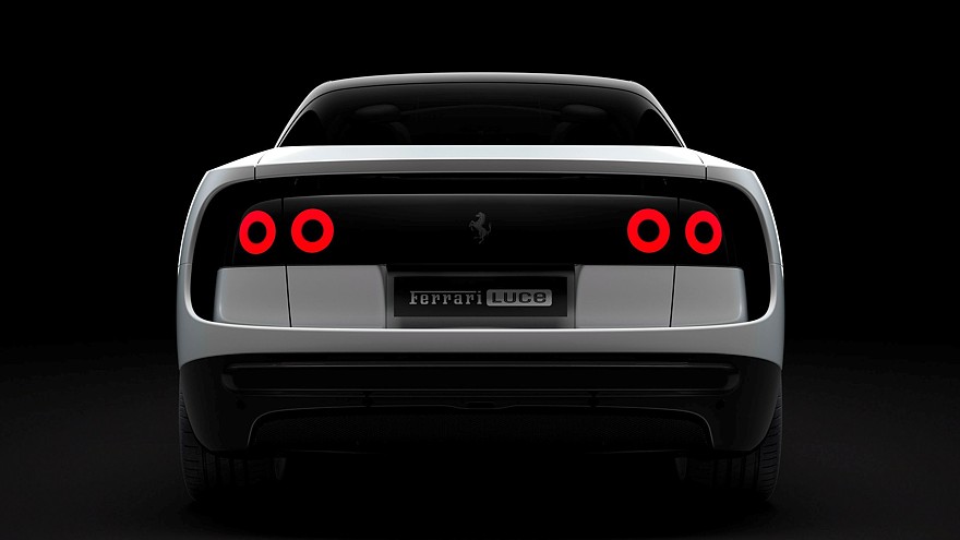 Весь в белом и за миллион: «нулевой» Ferrari Luce продадут на аукционе
