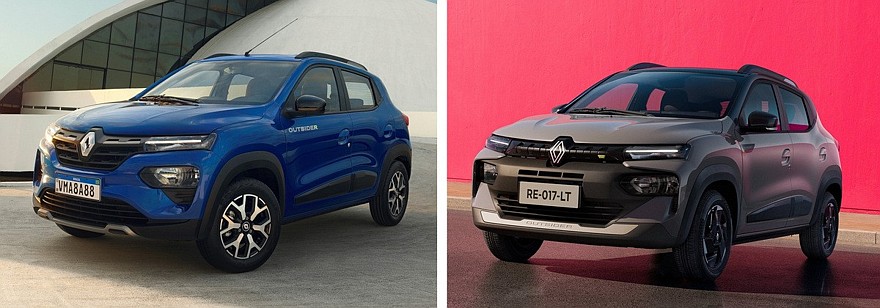 Бюджетник Renault Kwid с ДВС обновлён на фоне отставки электрического брата