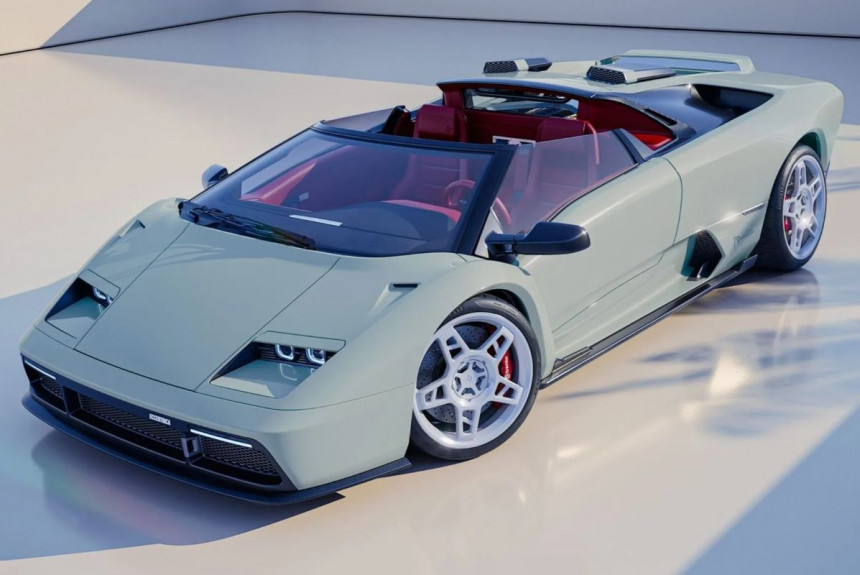 Рестомод Eccentrica V12 Roadster: безбашенный Diablo Рестомод Eccentrica V12 Roadster: безбашенный Diablo