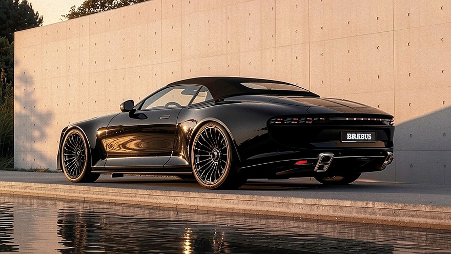 Brabus Bodo Cabriolet: сухопутная яхта с громоподобным V12 и ураганной динамикой