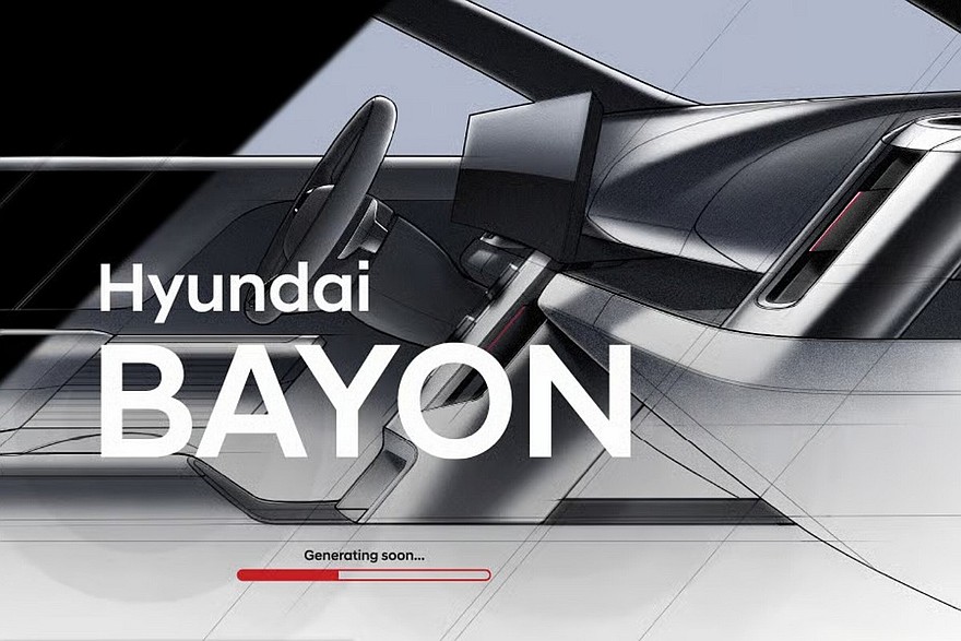 Кроссовер Hyundai Bayon в угловатом стиле: новые официальные кадры