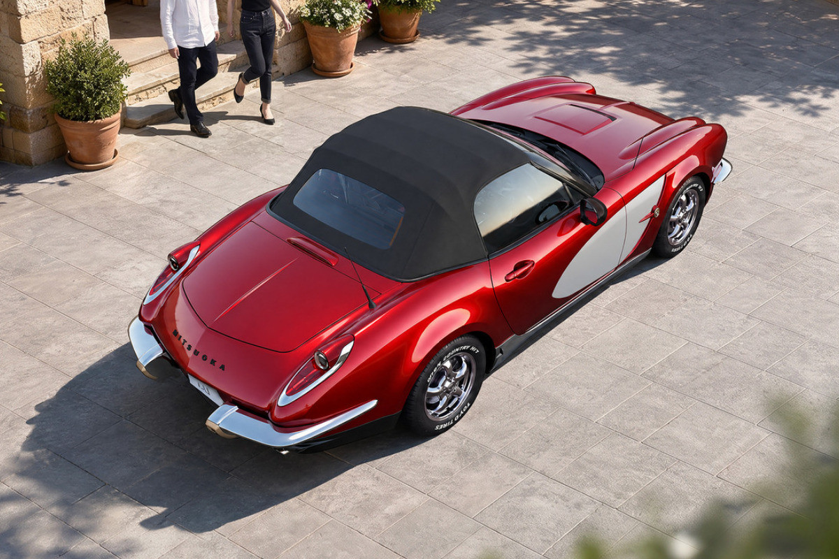 Mazda MX-5 станет родстером Mitsuoka LA1 в стиле Chevrolet Corvette C1