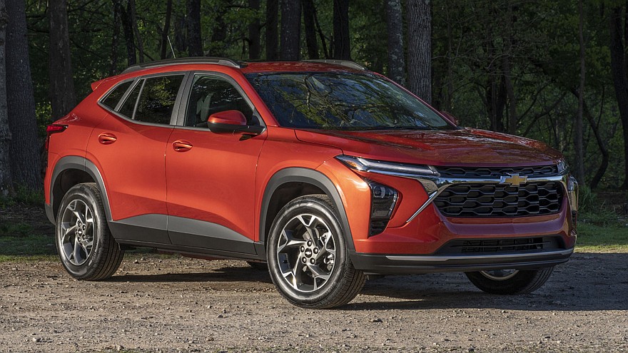 Обновлённый кроссовер Chevrolet Trax: первые изображения