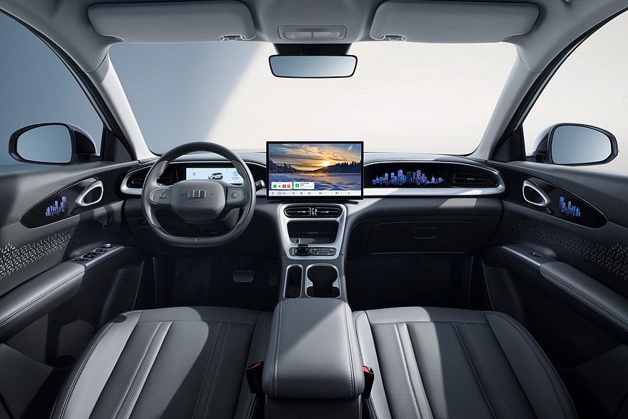 Электрический хэтчбек Geely EX2 едет в Россию
