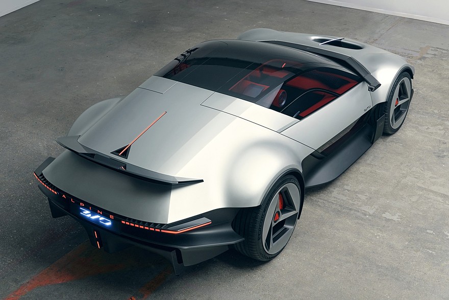 Заднемоторное купе Alpine A310 возродилось в виде электромобиля с эстетикой 1970-х