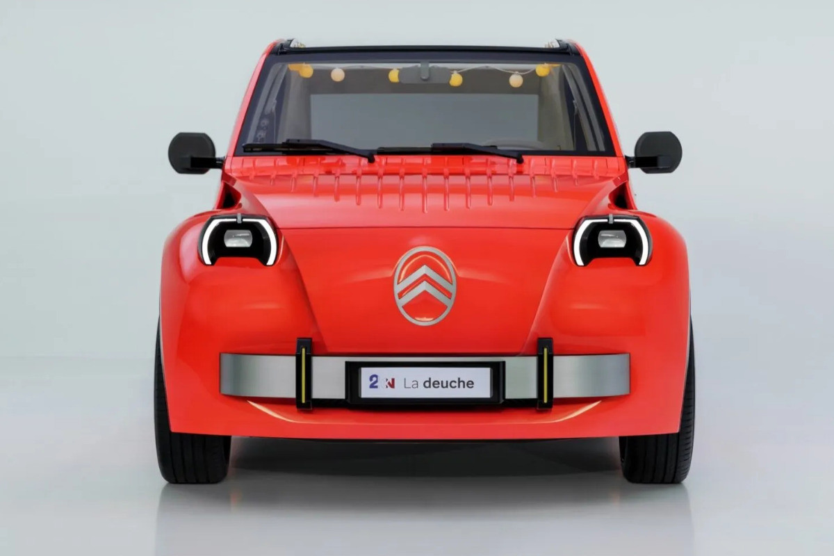 Концепутальный Citroen 2CV: &laquo;гадкий утенок&raquo; на электротяге