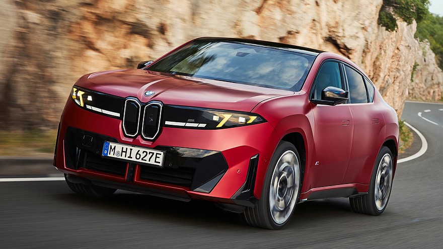Купеобразный кроссовер BMW iX4 пополнил семейство электромобилей Neue Klasse