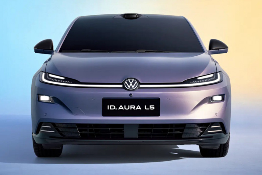 Электролифтбек Volkswagen ID. Aura L5: первый показ Электролифтбек Volkswagen ID. Aura L5: первый показ