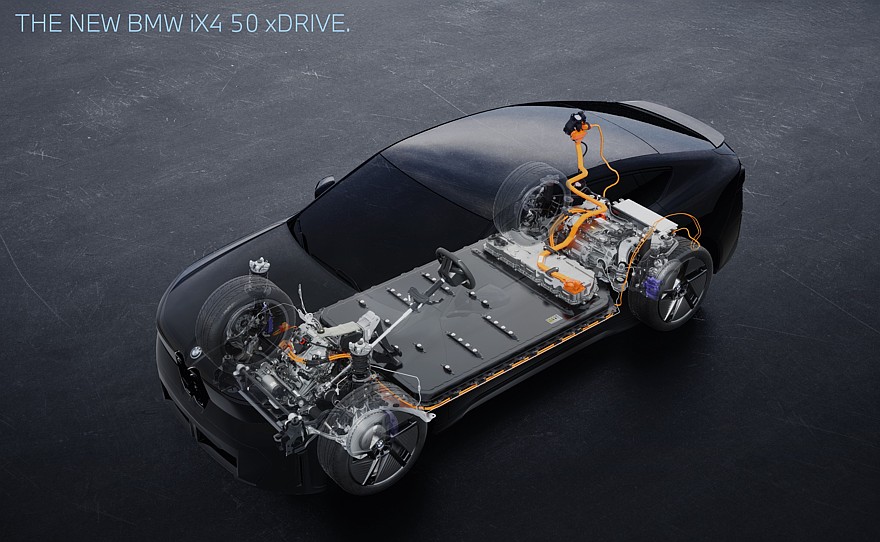 Купеобразный кроссовер BMW iX4 пополнил семейство электромобилей Neue Klasse