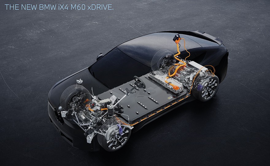 Купеобразный кроссовер BMW iX4 пополнил семейство электромобилей Neue Klasse