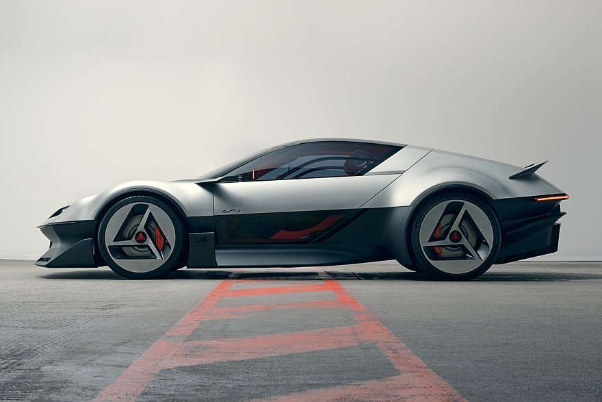 Заднемоторное купе Alpine A310 возродилось в виде электромобиля с эстетикой 1970-х