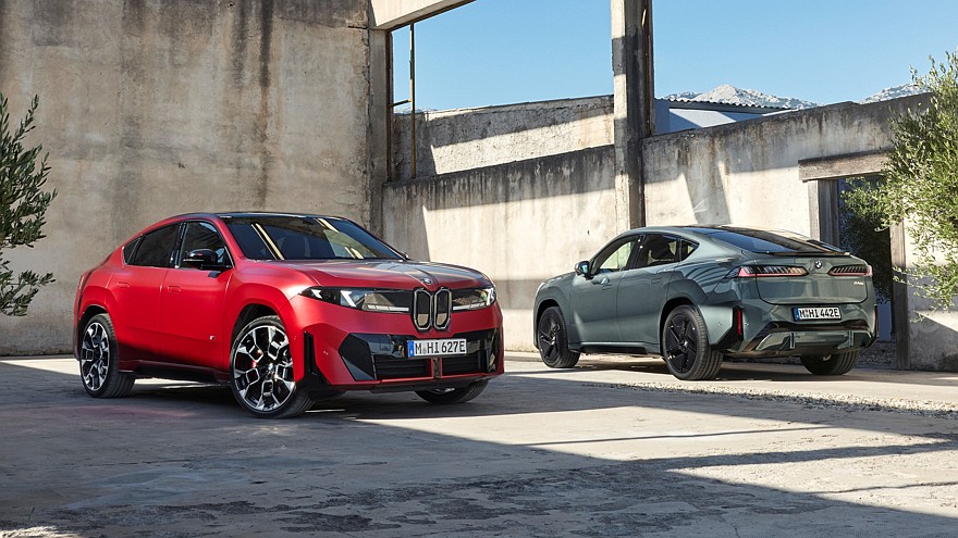 Купеобразный кроссовер BMW iX4 пополнил семейство электромобилей Neue Klasse