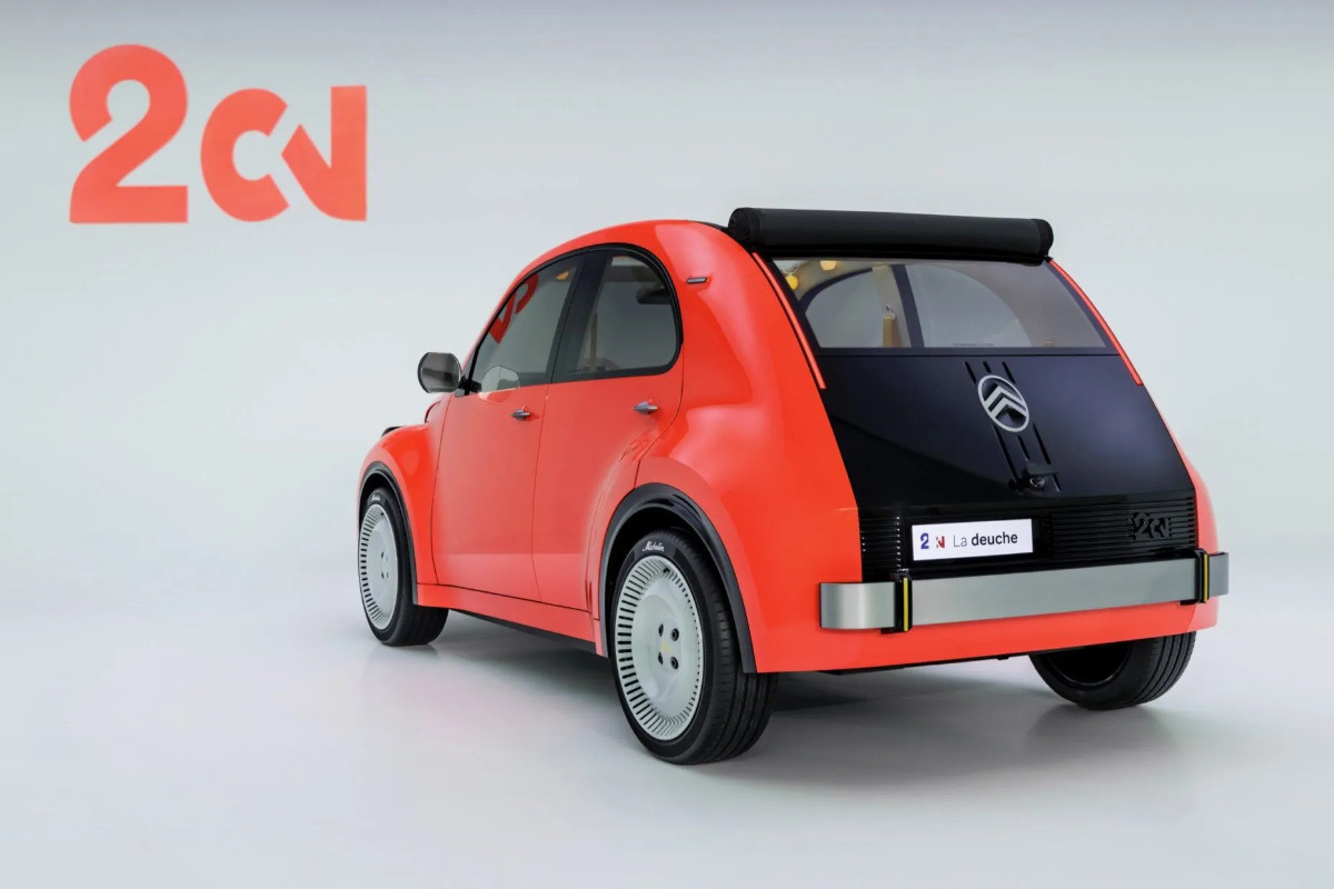Концепутальный Citroen 2CV: &laquo;гадкий утенок&raquo; на электротяге