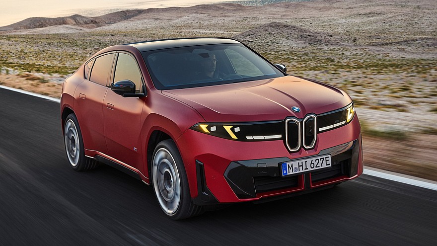 Купеобразный кроссовер BMW iX4 пополнил семейство электромобилей Neue Klasse